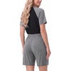 image:imageMens Pajamas Set Short Sleeve Raglan Shirts and Shorts Lounge Sleepwear04dark Gray