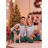image:imagePrinStory Mens Pajama Sets Long Sleeve Sleepwear Pjs Soft Nightwear S2XLGreen Plaidblue Plaid