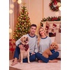 image:imagePrinStory Mens Pajama Sets Long Sleeve Sleepwear Pjs Soft Nightwear S2XLRed Plaidblue Plaid