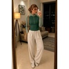 image:imageWomens Half Zip Mock Neck Thermal Tops Long Sleeve Crop T Shirts Fall 2026Green Dark Green