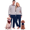 image:imagePrinStory Mens Pajama Sets Long Sleeve Sleepwear Pjs Soft Nightwear S2XLRed Plaidblue Plaid